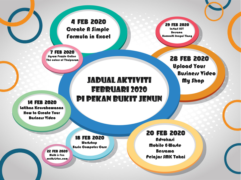 Jadual Aktiviti Feb 2020